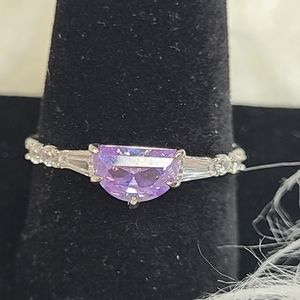 BP - Lab Created Light Amethyst on .925 SSS